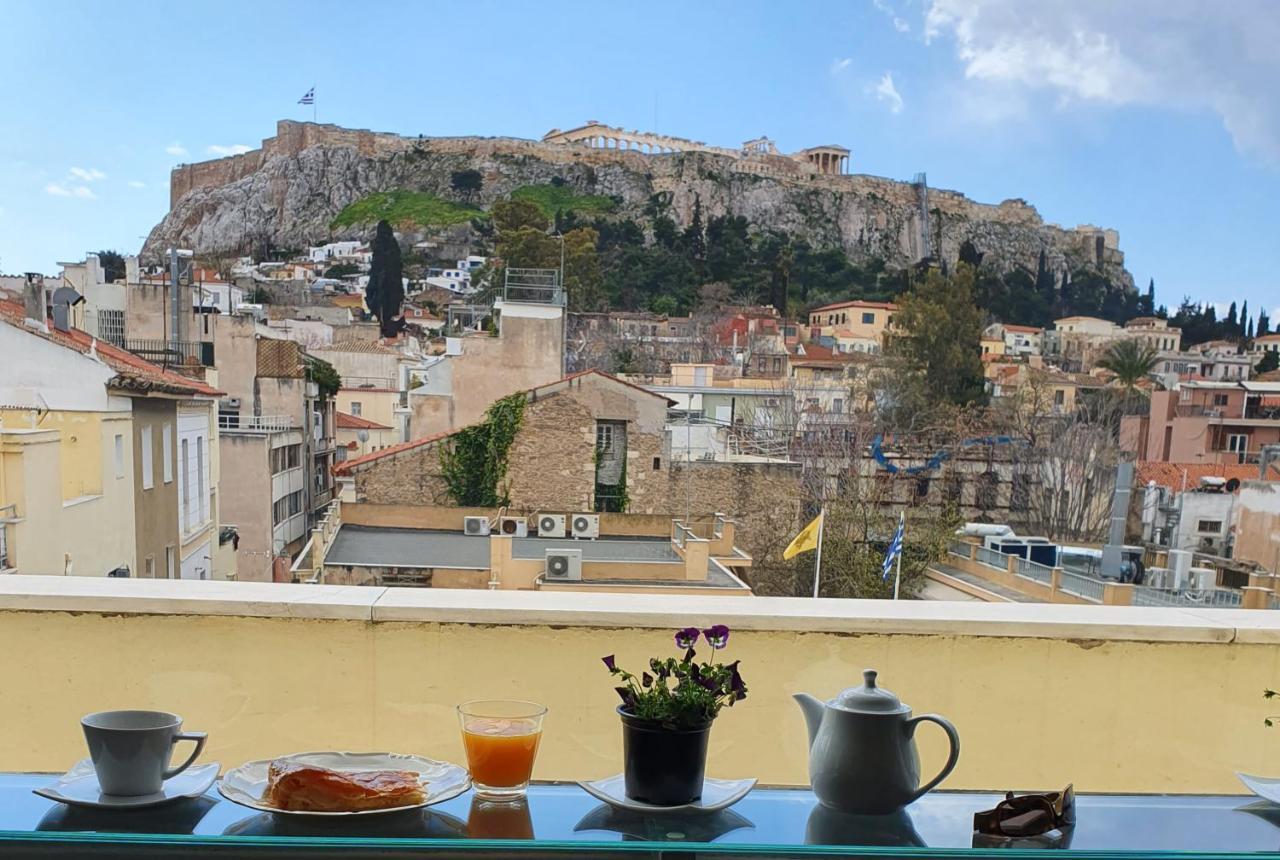 Prestige Penthouse - Breathtaking Parthenon Views In Plaka Apartment Athens Ngoại thất bức ảnh