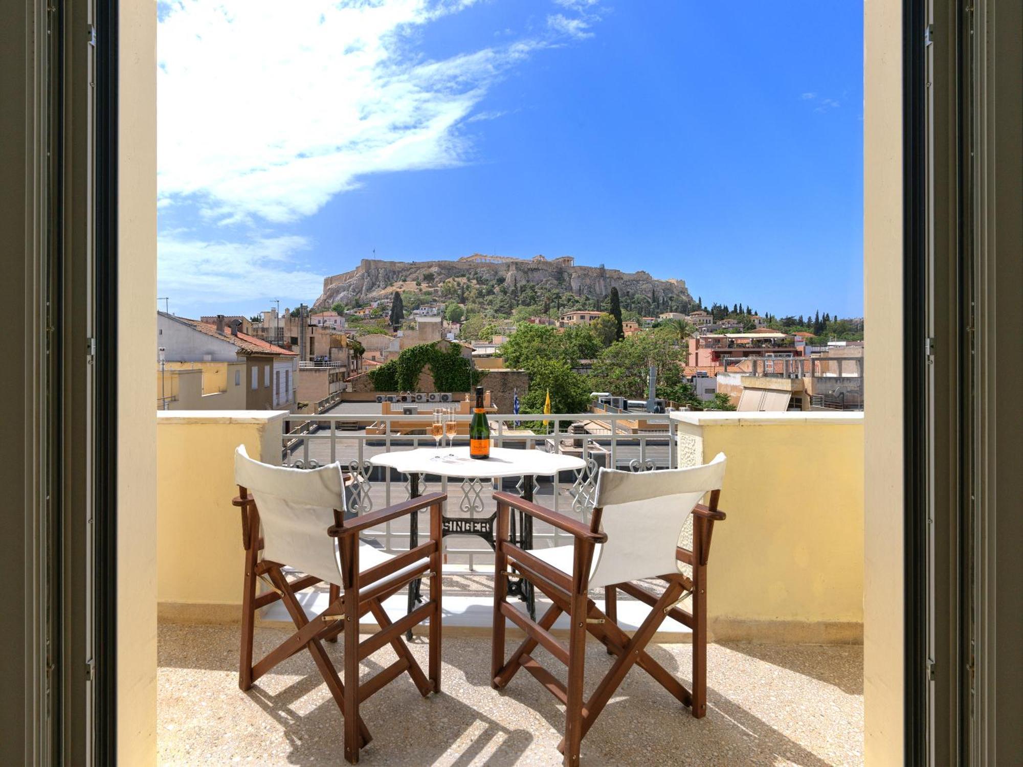 Prestige Penthouse - Breathtaking Parthenon Views In Plaka Apartment Athens Ngoại thất bức ảnh