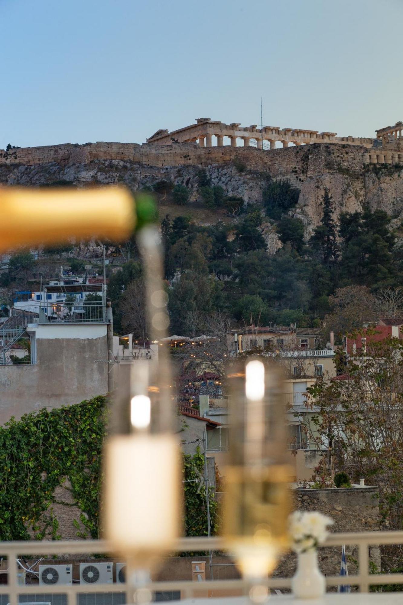 Prestige Penthouse - Breathtaking Parthenon Views In Plaka Apartment Athens Ngoại thất bức ảnh